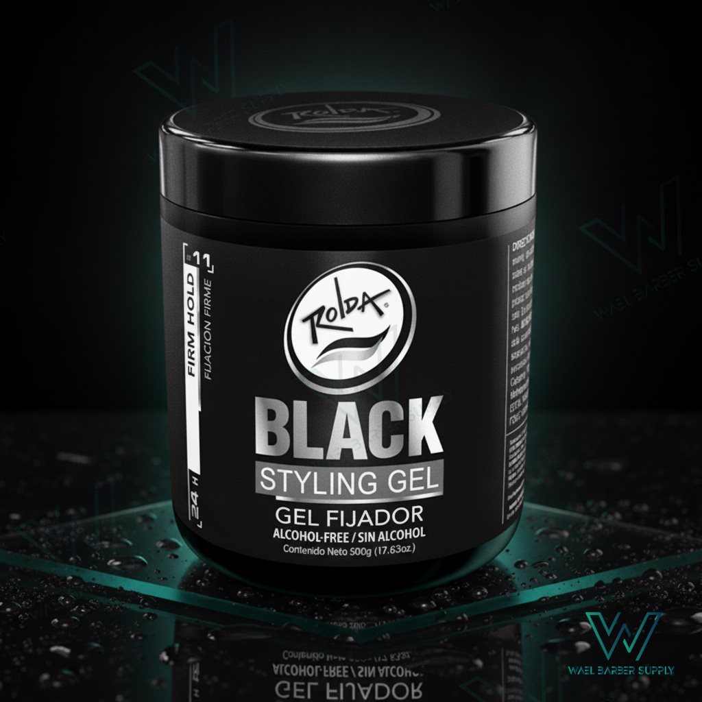 Gel Rolda Black 500g.