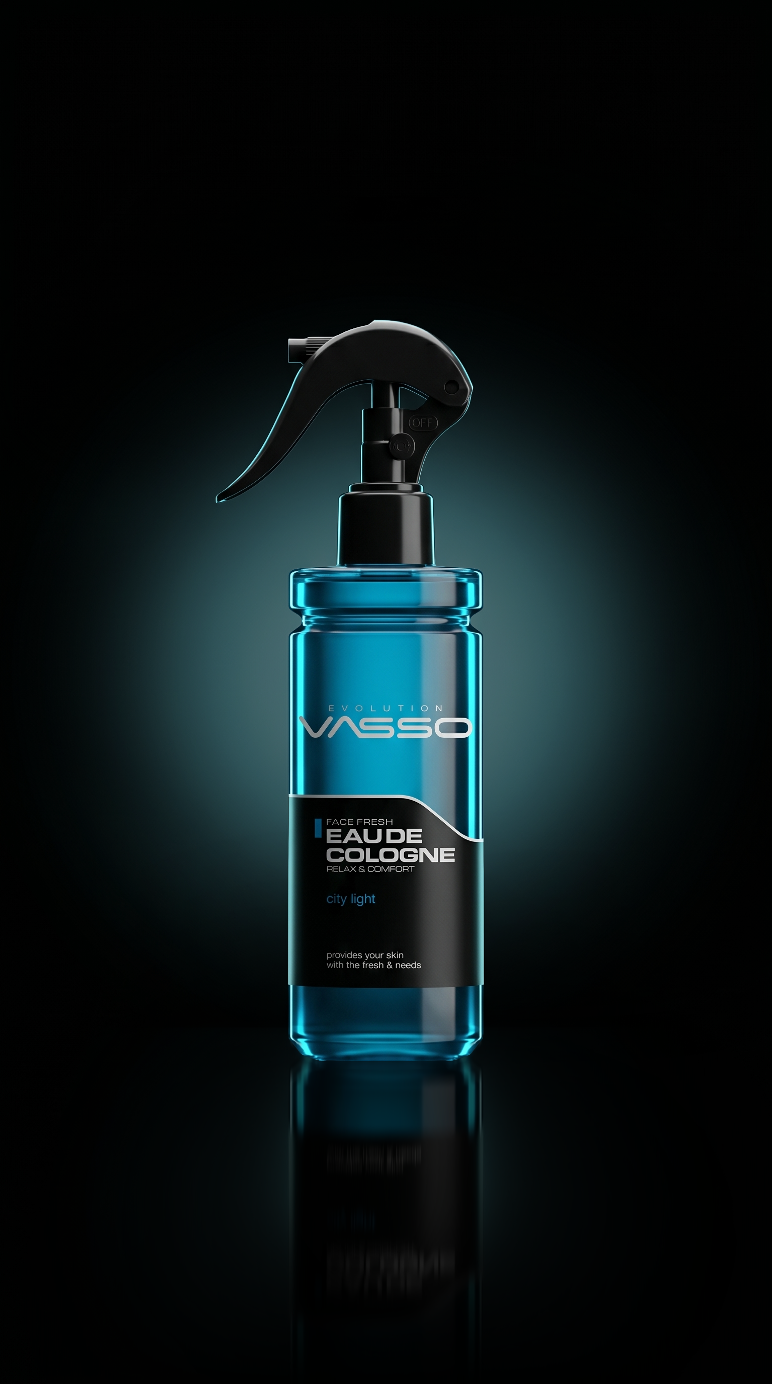 AFTER SHAVE CITY LIGTH 500ML/ LOCION DE AFEITAR