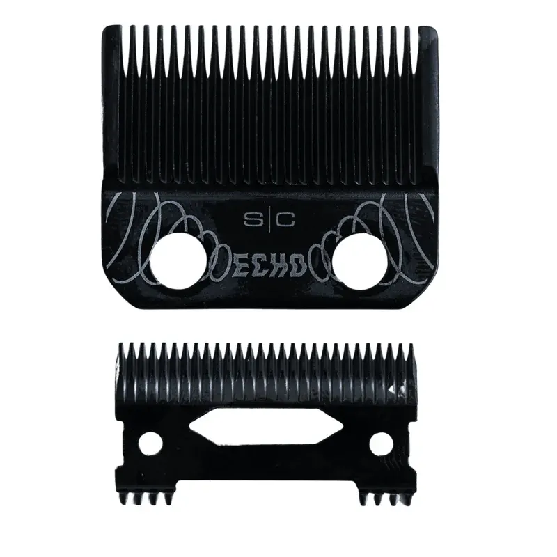STYLECRAFT REPLACEMENT ECHO FIXED DLC HAIR CLIPPER BLADE WITH DLC DEEP TOOTH CUTTER SET