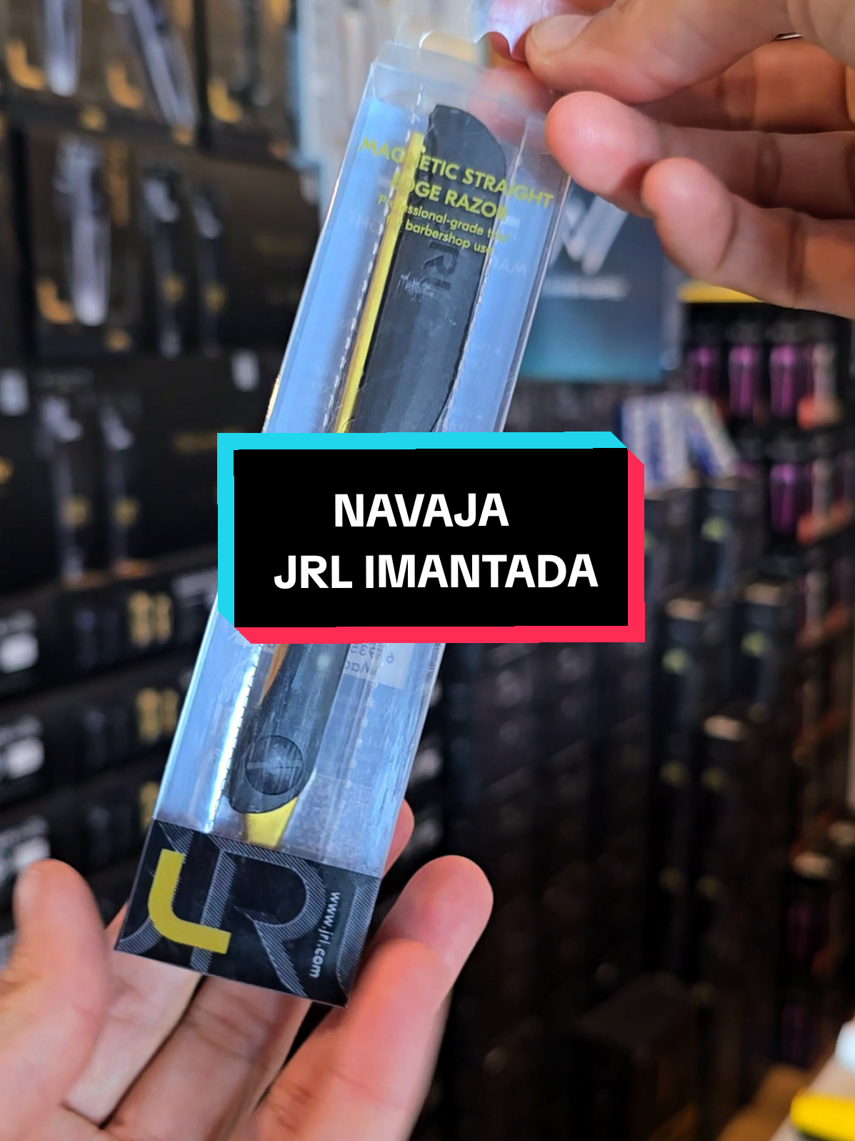 NAVAJA JRL IMANTADA #jrl #WAELBARBERSUPPLY #lima #PERÚ #CENTRODELIMA