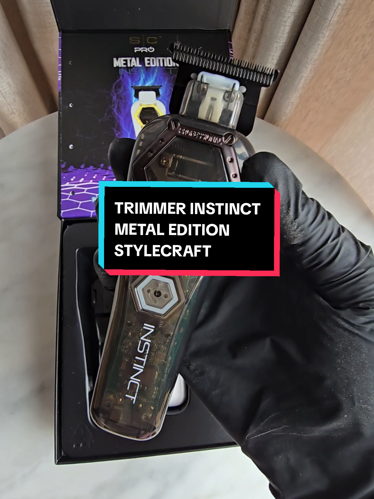 TRIMMER INSTINCT METAL EDITION STYLECRAFT #waelbarbersupply #lima #galeriatradicion #centrodelima #perú