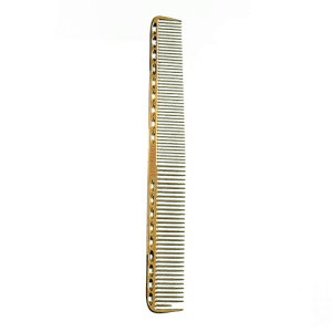 Peine Metálico de Aluminio Grande Dorado 21cm